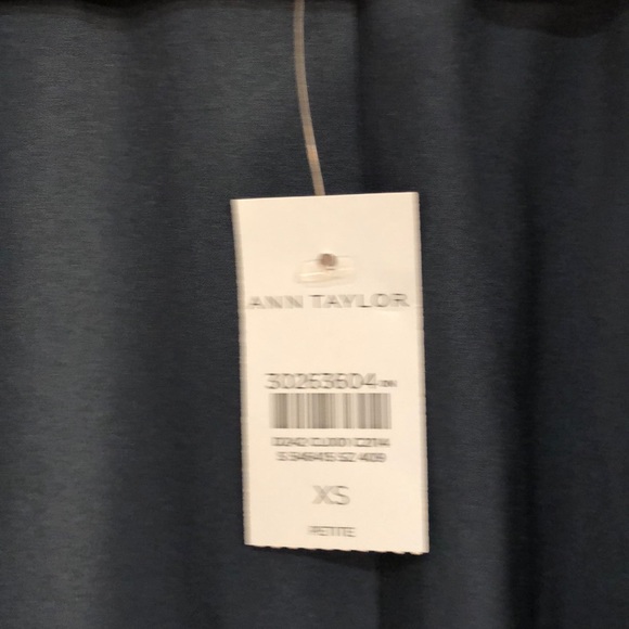 NWT Ann Taylor Modern Trench in Midnight Spruce - Picture 6 of 7